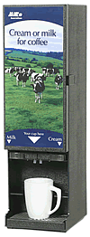 Milk & cream dispenser